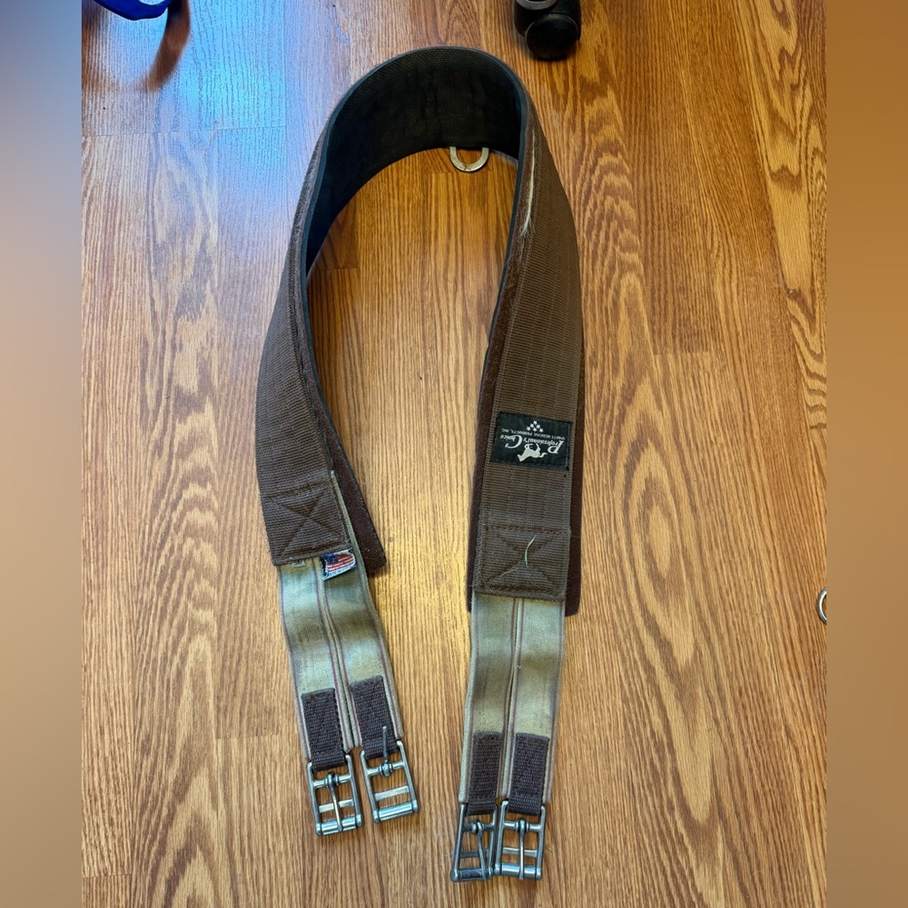 Neoprene English girth brown 55” professional choice